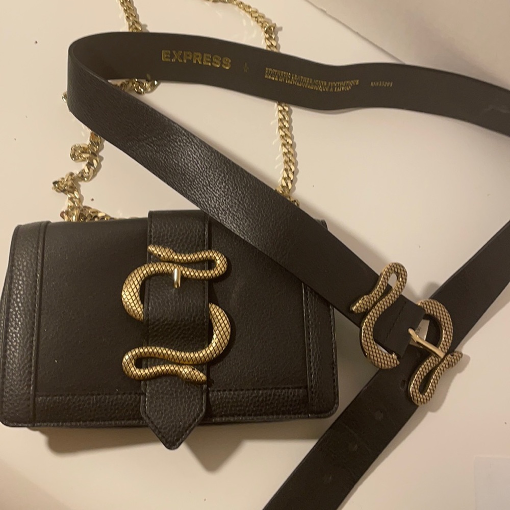 Snake 🐍 combo purse with belt express